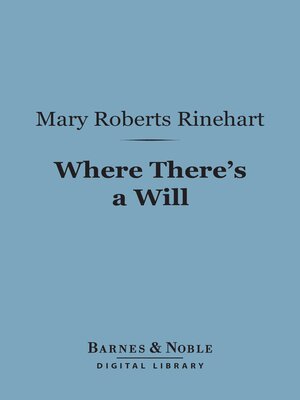 cover image of Where There's a Will (Barnes & Noble Digital Library)